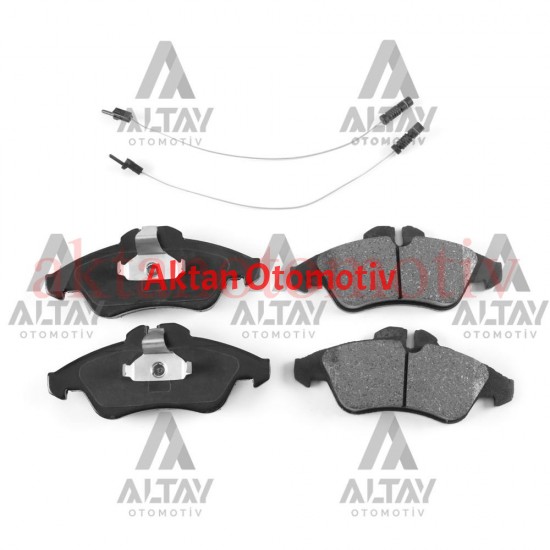 FREN BALATA SPRINTER  95-06 / LT28-35 96-06 TEK TEKER 3T ÖN 2 FİŞLİ